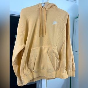pastel orange hoodie from Nike